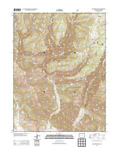 Deep Creek Point Colorado Historical topographic map, 1:24000 scale, 7.5 X 7.5 Minute, Year 2013