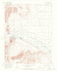 Del Norte Colorado Historical topographic map, 1:24000 scale, 7.5 X 7.5 Minute, Year 1966