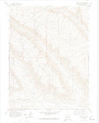 Desert Gulch Colorado Historical topographic map, 1:24000 scale, 7.5 X 7.5 Minute, Year 1971