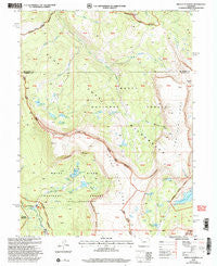 Devils Causeway Colorado Historical topographic map, 1:24000 scale, 7.5 X 7.5 Minute, Year 2000