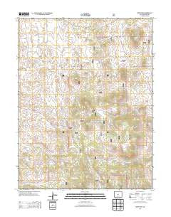 Dicks Peak Colorado Historical topographic map, 1:24000 scale, 7.5 X 7.5 Minute, Year 2013