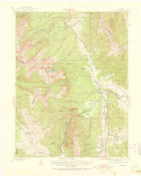 Dillon Colorado Historical topographic map, 1:62500 scale, 15 X 15 Minute, Year 1929