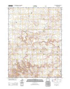 Dolan Spring Colorado Historical topographic map, 1:24000 scale, 7.5 X 7.5 Minute, Year 2013