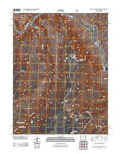 Dolores Point North Colorado Historical topographic map, 1:24000 scale, 7.5 X 7.5 Minute, Year 2011