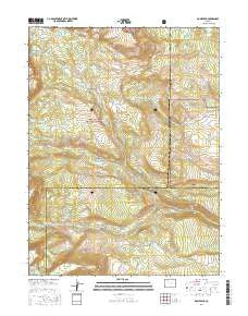 Dome Peak Colorado Current topographic map, 1:24000 scale, 7.5 X 7.5 Minute, Year 2016