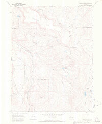 Dunckley Pass Colorado Historical topographic map, 1:24000 scale, 7.5 X 7.5 Minute, Year 1966