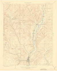 Durango Colorado Historical topographic map, 1:62500 scale, 15 X 15 Minute, Year 1908