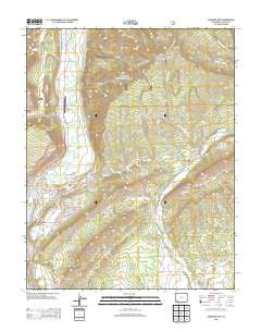 Durango East Colorado Historical topographic map, 1:24000 scale, 7.5 X 7.5 Minute, Year 2013