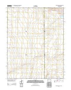 Durkee Creek SE Colorado Historical topographic map, 1:24000 scale, 7.5 X 7.5 Minute, Year 2013