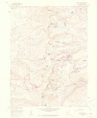 East Portal Colorado Historical topographic map, 1:24000 scale, 7.5 X 7.5 Minute, Year 1958
