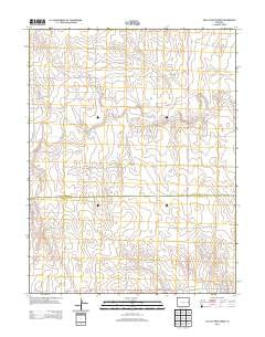 East of Rock Creek Colorado Historical topographic map, 1:24000 scale, 7.5 X 7.5 Minute, Year 2013