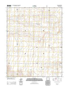 Edler Colorado Historical topographic map, 1:24000 scale, 7.5 X 7.5 Minute, Year 2013