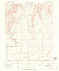 Egnar Colorado Historical topographic map, 1:24000 scale, 7.5 X 7.5 Minute, Year 1949