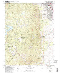 Eldorado Springs Colorado Historical topographic map, 1:24000 scale, 7.5 X 7.5 Minute, Year 1965