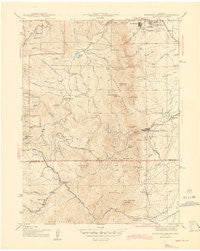 Eldorado Springs Colorado Historical topographic map, 1:31680 scale, 7.5 X 7.5 Minute, Year 1944