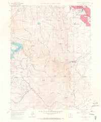 Eldorado Springs Colorado Historical topographic map, 1:24000 scale, 7.5 X 7.5 Minute, Year 1965