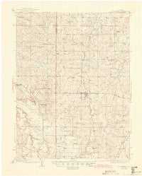 Elizabeth Colorado Historical topographic map, 1:62500 scale, 15 X 15 Minute, Year 1945