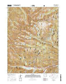 Empire Colorado Current topographic map, 1:24000 scale, 7.5 X 7.5 Minute, Year 2016