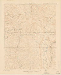 Engineer Mountain Colorado Historical topographic map, 1:62500 scale, 15 X 15 Minute, Year 1900