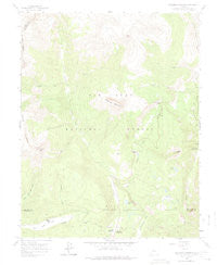 Engineer Mountain Colorado Historical topographic map, 1:24000 scale, 7.5 X 7.5 Minute, Year 1960