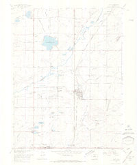 Erie Colorado Historical topographic map, 1:24000 scale, 7.5 X 7.5 Minute, Year 1967