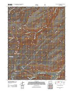 Escalante Forks Colorado Historical topographic map, 1:24000 scale, 7.5 X 7.5 Minute, Year 2011