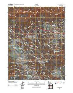 Evergreen Colorado Historical topographic map, 1:24000 scale, 7.5 X 7.5 Minute, Year 2011