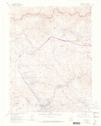 Evergreen Colorado Historical topographic map, 1:24000 scale, 7.5 X 7.5 Minute, Year 1971
