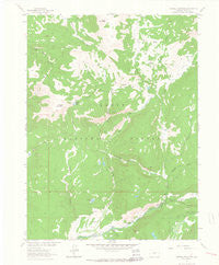 Farwell Mountain Colorado Historical topographic map, 1:24000 scale, 7.5 X 7.5 Minute, Year 1962