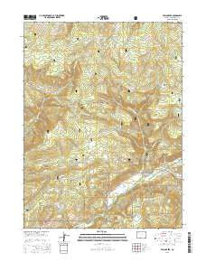Fawn Creek Colorado Current topographic map, 1:24000 scale, 7.5 X 7.5 Minute, Year 2016
