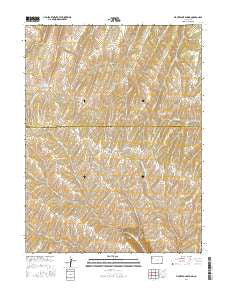 Figure Four Spring Colorado Current topographic map, 1:24000 scale, 7.5 X 7.5 Minute, Year 2016