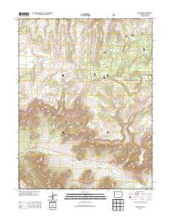 Fish Creek Colorado Historical topographic map, 1:24000 scale, 7.5 X 7.5 Minute, Year 2013
