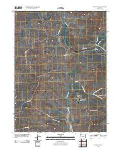 Fortification Colorado Historical topographic map, 1:24000 scale, 7.5 X 7.5 Minute, Year 2010