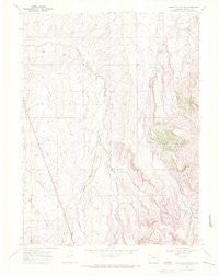 Fortification NE Colorado Historical topographic map, 1:24000 scale, 7.5 X 7.5 Minute, Year 1969