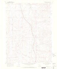 Fortification Colorado Historical topographic map, 1:24000 scale, 7.5 X 7.5 Minute, Year 1969