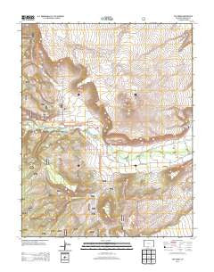 Fox Creek Colorado Historical topographic map, 1:24000 scale, 7.5 X 7.5 Minute, Year 2013