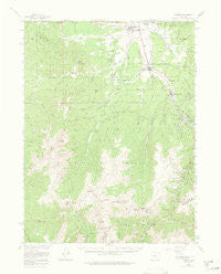 Fraser Colorado Historical topographic map, 1:62500 scale, 15 X 15 Minute, Year 1957