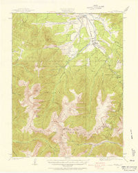 Fraser Colorado Historical topographic map, 1:62500 scale, 15 X 15 Minute, Year 1924