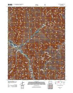 Gateway Colorado Historical topographic map, 1:24000 scale, 7.5 X 7.5 Minute, Year 2011
