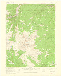 Georgetown Colorado Historical topographic map, 1:62500 scale, 15 X 15 Minute, Year 1957