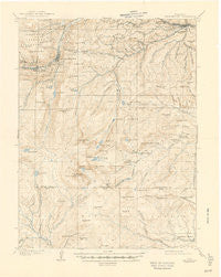 Georgetown Colorado Historical topographic map, 1:62500 scale, 15 X 15 Minute, Year 1905