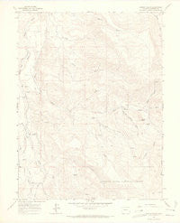 Gibson Gulch Colorado Historical topographic map, 1:24000 scale, 7.5 X 7.5 Minute, Year 1963