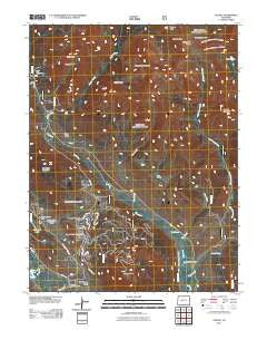 Gothic Colorado Historical topographic map, 1:24000 scale, 7.5 X 7.5 Minute, Year 2011