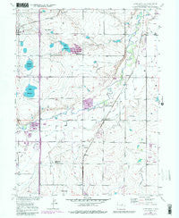 Gowanda Colorado Historical topographic map, 1:24000 scale, 7.5 X 7.5 Minute, Year 1949