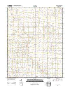 Granada NE Colorado Historical topographic map, 1:24000 scale, 7.5 X 7.5 Minute, Year 2013