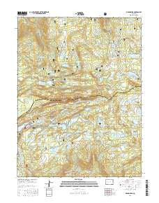 Grand Mesa Colorado Current topographic map, 1:24000 scale, 7.5 X 7.5 Minute, Year 2016