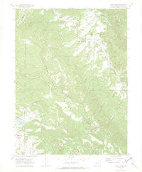 Green Ridge Colorado Historical topographic map, 1:24000 scale, 7.5 X 7.5 Minute, Year 1972