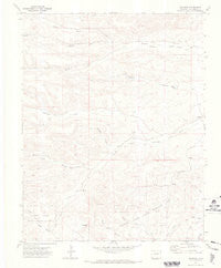 Gulnare Colorado Historical topographic map, 1:24000 scale, 7.5 X 7.5 Minute, Year 1971