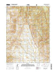 Gunsight Pass Colorado Current topographic map, 1:24000 scale, 7.5 X 7.5 Minute, Year 2016
