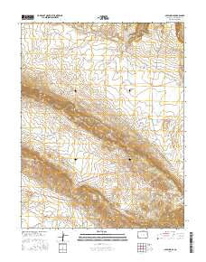 Gypsum Gap Colorado Current topographic map, 1:24000 scale, 7.5 X 7.5 Minute, Year 2016